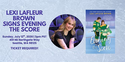 Lexi LaFleur Brown celebrates EVENING THE SCORE at B&N Northgate