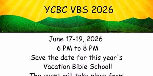 Vacation Bible School