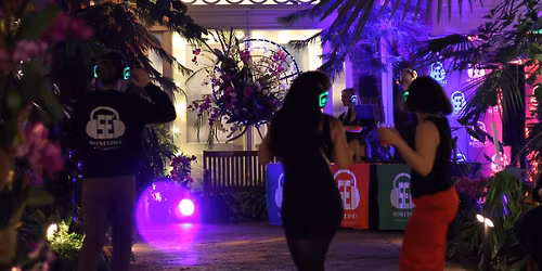 Silent Disco at the Botanical Gardens