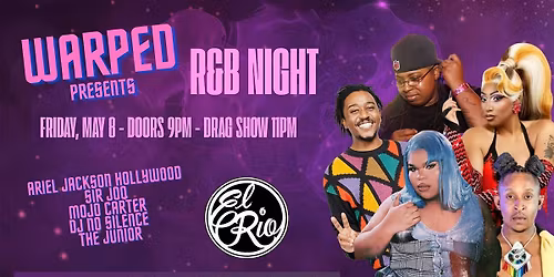 Warped presents R&B Night