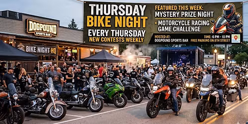 Thursday Ride-In → Dogpound Bike Night