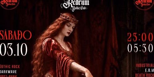 - RedRum Gothic Club 3 Octubre 2026 -