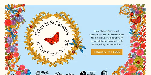 Friends & Flowers at The French Caf\u00e9