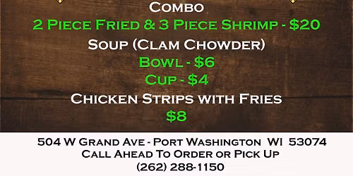Monthly Fish Fry