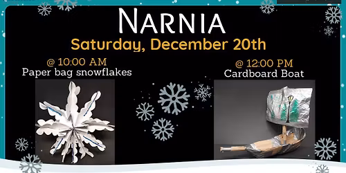 Saturday STEM: Paper Bag Snowflakes