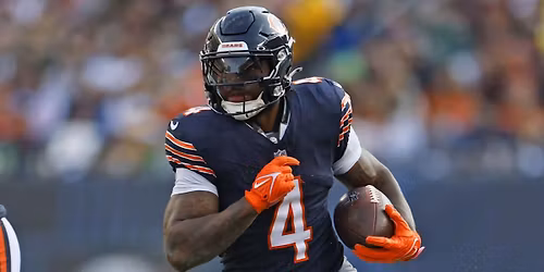 D'Andre Swift SIGNED Bears Jersey & $100\/$50\/$25 Visa Giveaway: Bears vs Eagles, Fri 11\/28 @2pm!