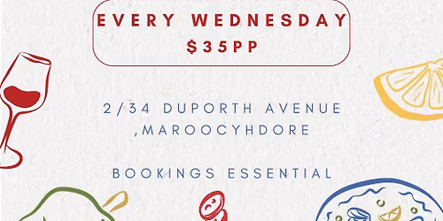 Corbin's Tapas and Wine Every Wednesday