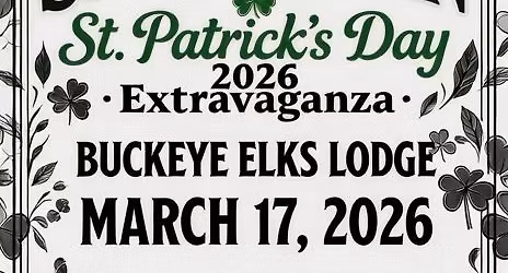 St Patrick's Day Dinner & Party with Live Music- Tues, 3\/17 at 2 pm