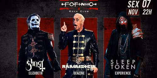Ghost, Rammstein e Sleep Token cover na Fofinho Rock Club