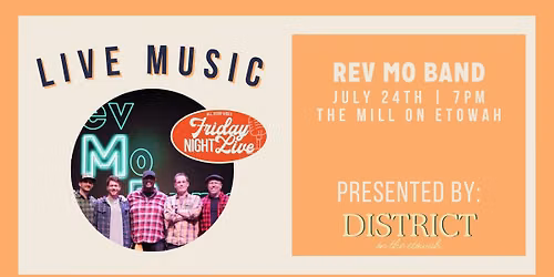 Friday Night Live - Rev Mo Band | FREE CONCERT SERIES