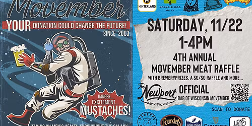 4th Annual Movember Meat Raffle