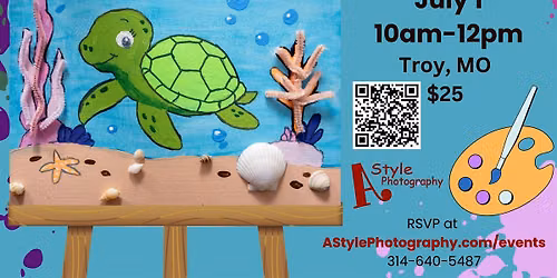 Kids Turtle Paint Party