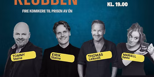 Fredagsklubben med, Tommy Steine, Mariell K\u00f8ste m.fl