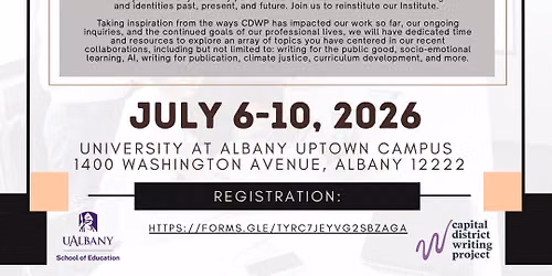 Echoes and Expressions: An Advanced Invitational Summer Institute
