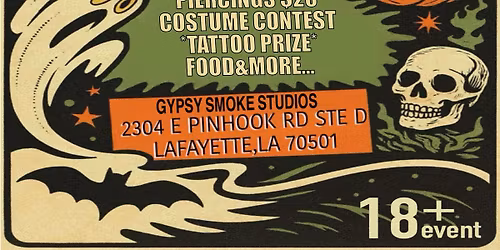 Halloween Tattoo Costume Party