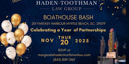 Boathouse Bash!