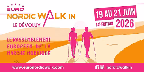 14\u00e8 Euro NordicWalkin\u2019Le D\u00e9voluy