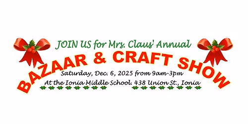 2025 Mrs. Claus Bazaar & Craft Show