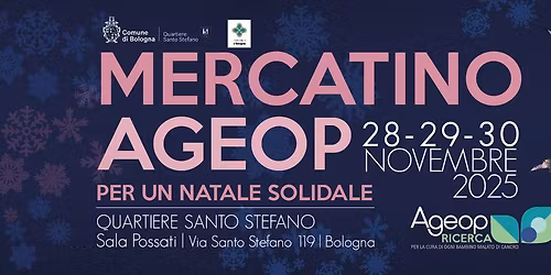 Mercatino Ageop - Per un Natale Solidale