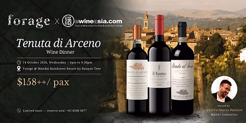Tenuta di Arceno Wine Dinner