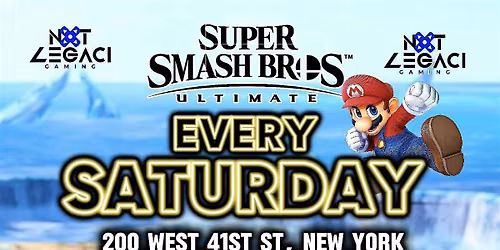 Weekly Super Smash Bros Ultimate Tournament!