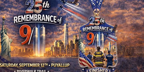 25th Remembrance of 9\/11 5K & 9.11K