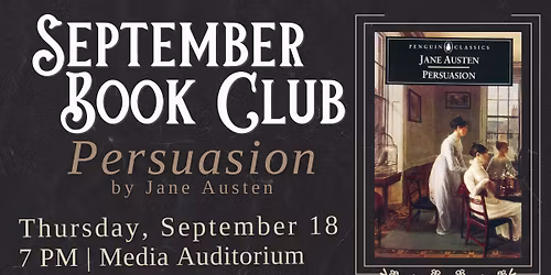 Adult Book Club: Persuasion