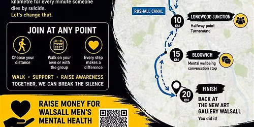 MWA Annual 20k Walk for Men's Mental Health