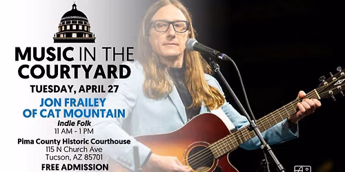 Jon Frailey of Cat Mountain (Music in the Courtyard)
