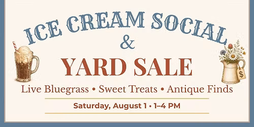 Ice Cream Social & Yard Sale