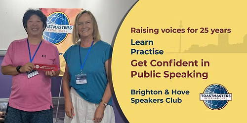 Brighton & Hove Speakers - Learn and Practise Public Speaking