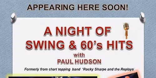 LIVE MUSIC - Paul Hudson