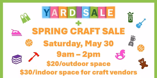 VFW outdoor Yard Sale & Spring Craft Sale