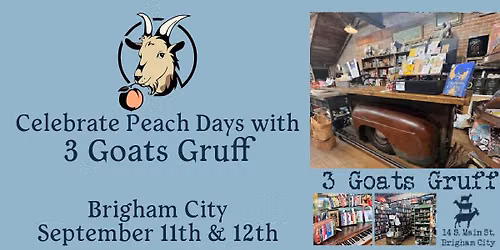 3 Goats Gruff is Feeling Peachy