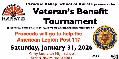 Veteran's Benefit Tournament 1\/31\/26