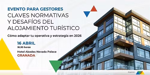 JORNADA PRESENCIAL PARA PROFESIONALES DEL ALOJAMIENTO TUR\u00cdSTICO EN GRANADA