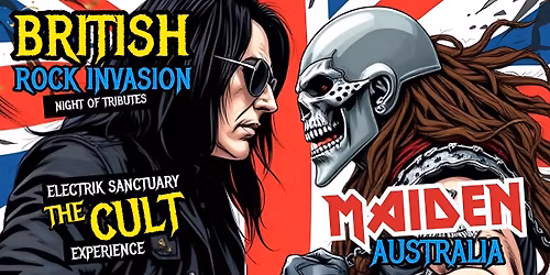 British Invasion at Everglades Woy Woy