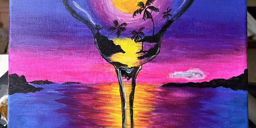 Paint & Sip Workshop with Tanzi Art