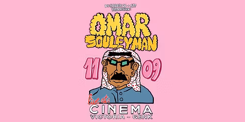 Omar Souleyman (by AFF en De Garage 26) ~ 11.09.26 ~ Cinema Victoria