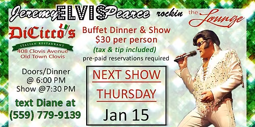 DiCicco's Dinner Show!