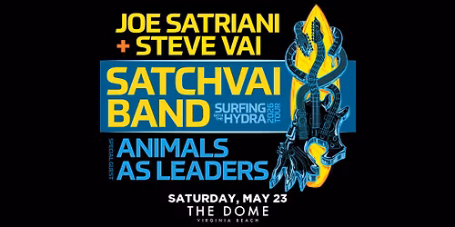 SatchVai Band Ft Joe Satriani & Steve Vai with Animals As Leaders
