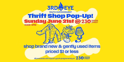 Thrift Shop Pop-Up!