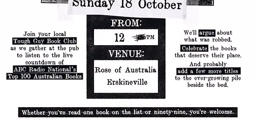 TGBC Sydney - ABC RN Top 100 Aussie Books - Listening Party