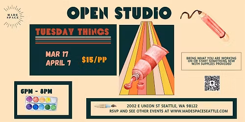 #TuesdayThings Open Studio