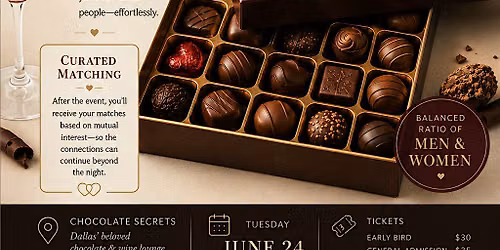 Chocolate & Chemistry: Speed Dating for ages 25-39