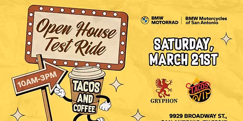 BMW Motorcycles of San Antonio Open House\/Test Ride 