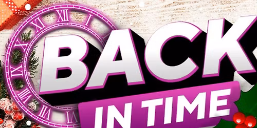 BACK IN TIME Christmas Party at Esher Rugby Club