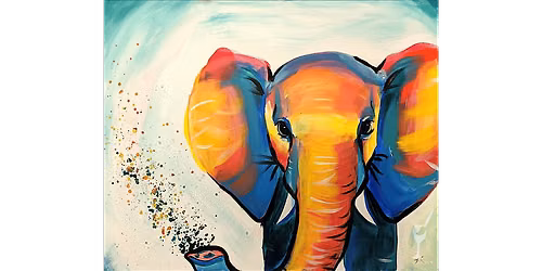 Elegant Elephants - Paint and Sip in Denver | Classpop!\u2122