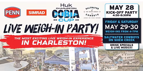 2nd Annual Huk Charleston Cobia Cup