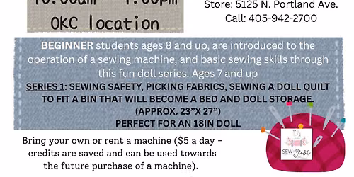 Doll Quilt Summer Camp